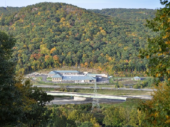 Aerial View of Sewer District Hillburn, NY Plant