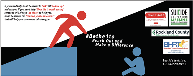 #BeThe1To Campaign poster